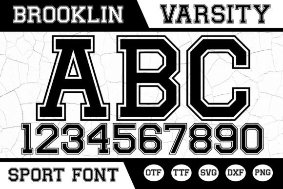 Brooklin Varsity: The Bold Typeface for Championship Designs
