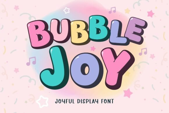 Bubble Joy: A Font That Brings Instant Personality to Any Project