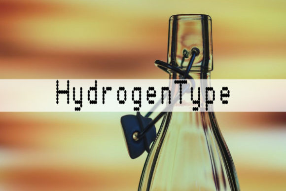 Hydrogentype: A Display Font That Commands Attention