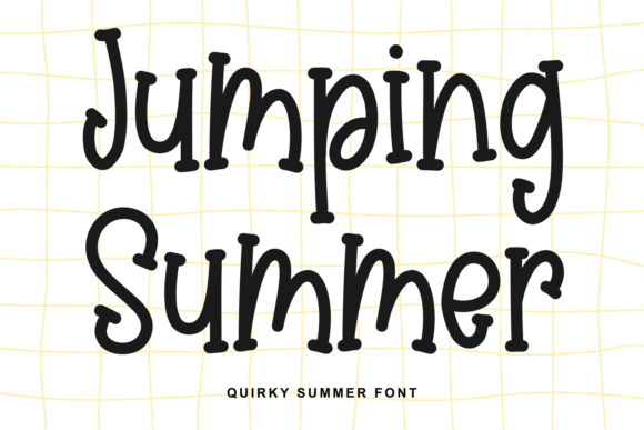 Jumping Summer: The Playful Font That Brings Designs to Life
