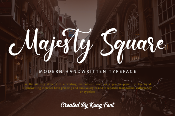 Majesty Square: A Modern Handwritten Script for Creative Brands