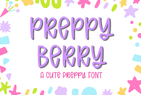 Preppy Berry: The Handwritten Font with a Cheerful Vibe