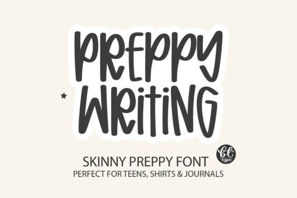 Preppy Writing: A Font That Brings Personality to Your Projects
