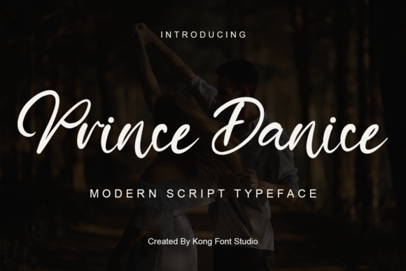 Prince Danice: A Handwritten Script Font for Modern Brands