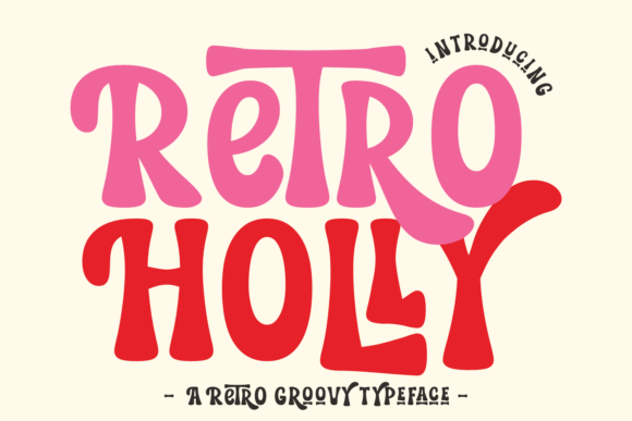 Retro Holly: Capturing the Groovy Spirit in Your Designs