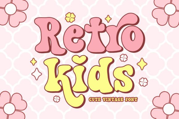 Retro Kids: A Font That Brings Vintage Groove to Modern Design