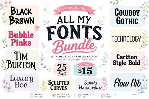 Stop Hunting for Fonts: The All My Fonts Bundle Explained