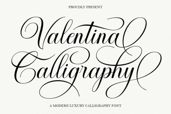 Valentina Calligraphy: A Modern Twist on Classic Elegance