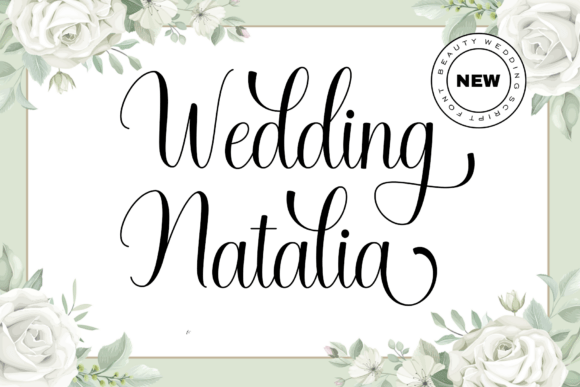 Wedding Natalia: Crafting Love Stories in Every Letterform